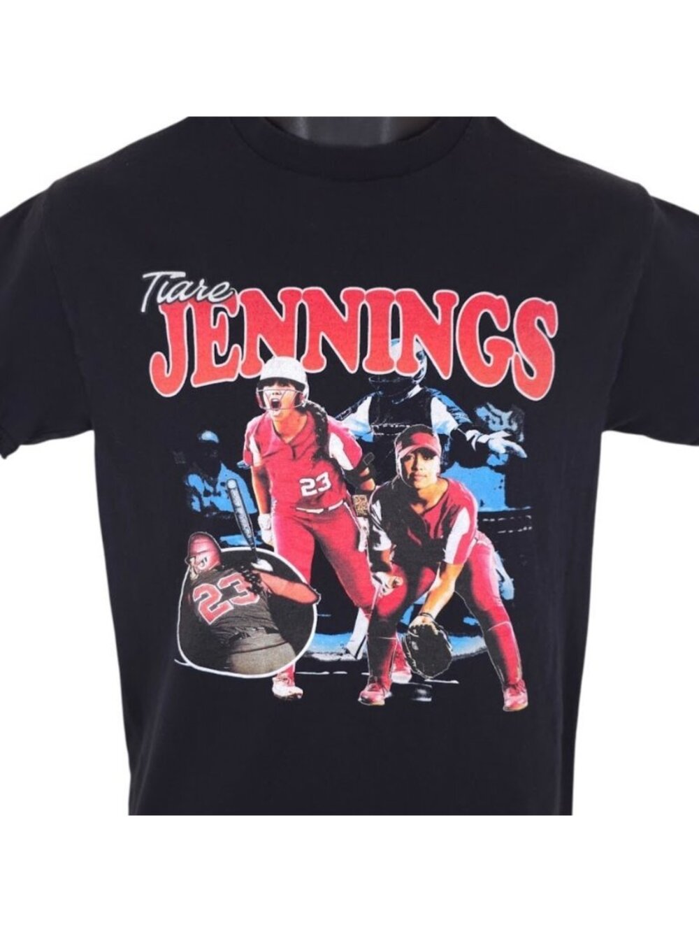 Tiare Jennings T Shirt Mens Size Small Black Oklahoma Sooners Softball